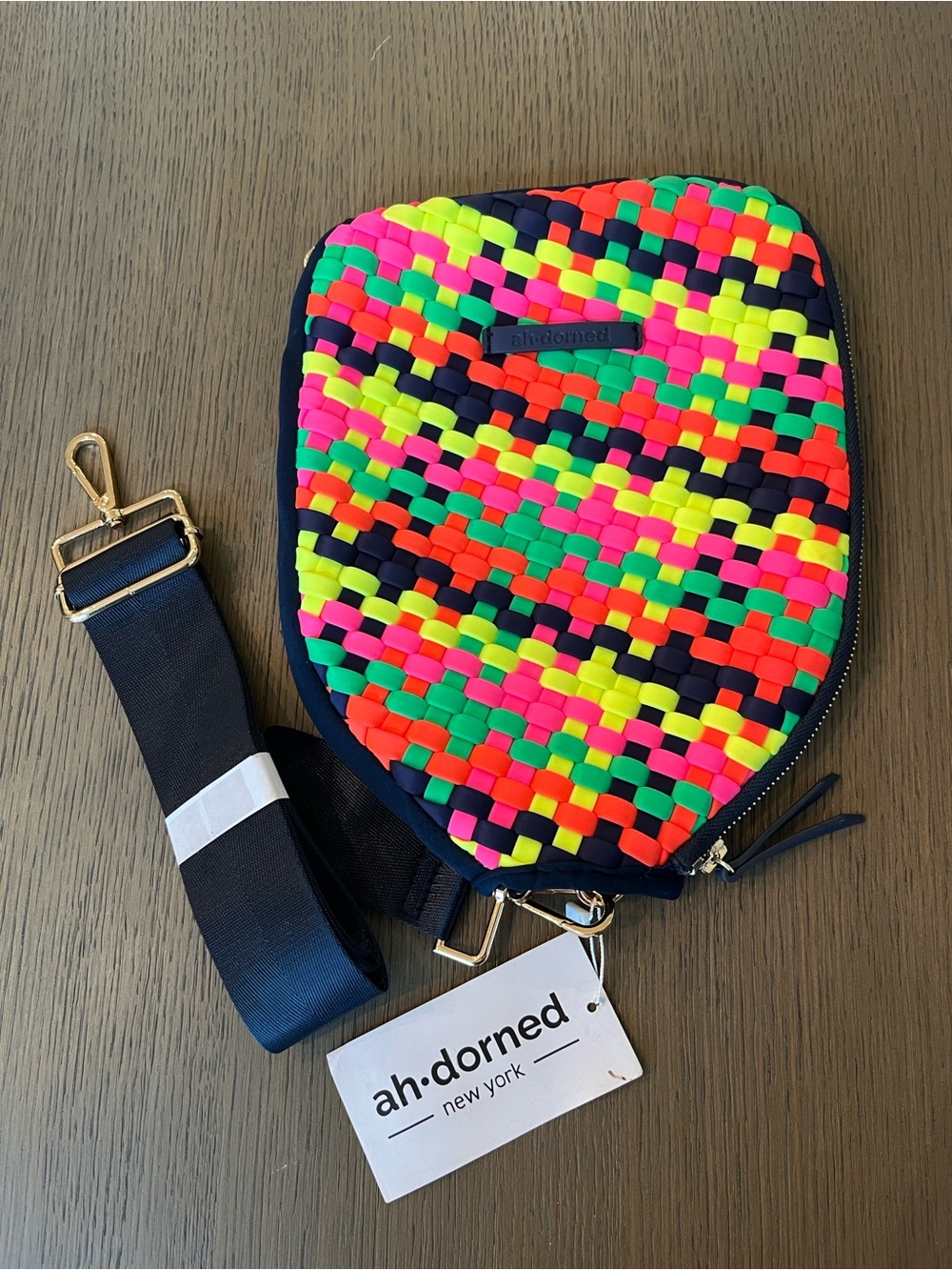 ah-dorned Neoprene Pickleball Paddle Cover - Multicolor